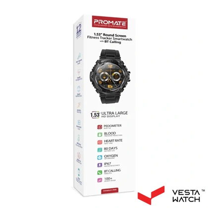ساعت مچی هوشمند پرومیت PROMATE مدل XWATCH-R19.BLACK