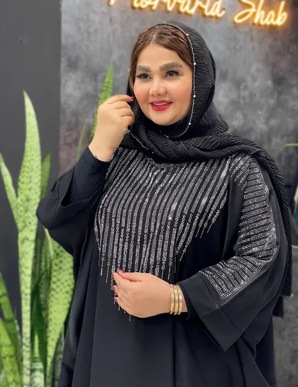 پیراهن عبایی ضحا کد : S285