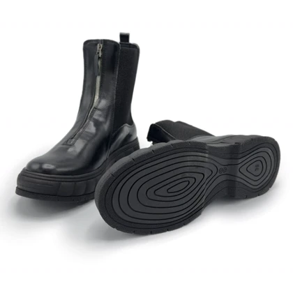 نیم بوت زنانه رزمری مدل Rose merry Flat Ankle Boots - BTB85_v2