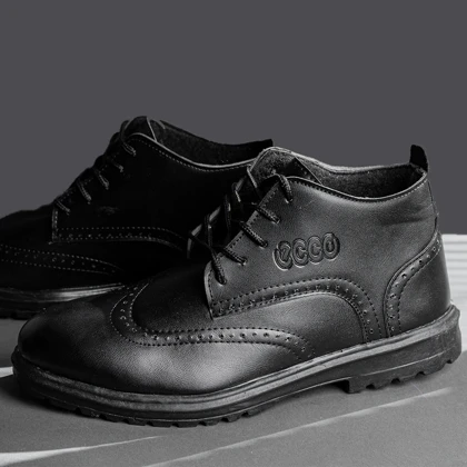 نیم بوت مردانه COCO مشکی مدلSalivanویژه