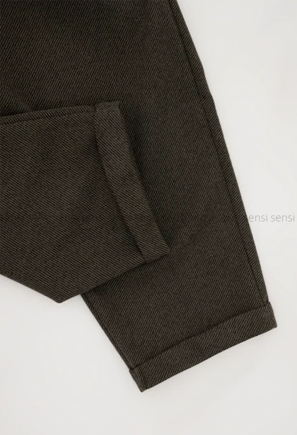 شلوار فوتر کج راه پشت کش کد1004946