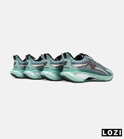 کفش کتانی مردانه و زنانه طوسی سبز NEW BALANCE More Trail v3