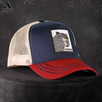 کلاه گورین طرح پلنگ Trucker Cap HA121