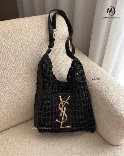 کیف دخترانه ysl رافیا