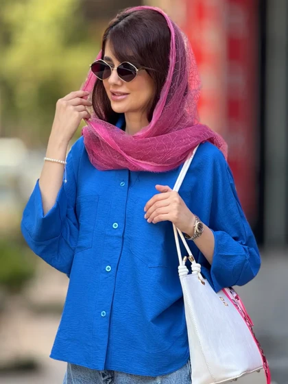 شومیز باکسی نارسیس