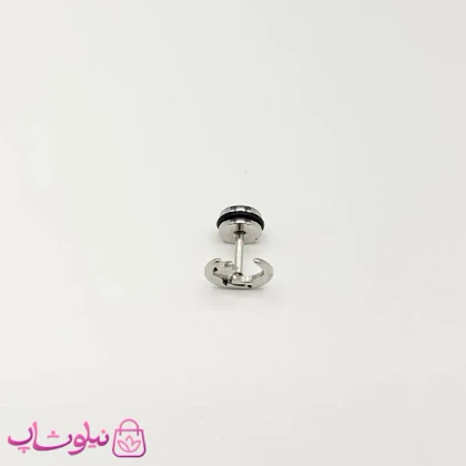پیرسینگ گوش استیل مدل ماه و ستاره کد 100