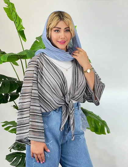 شومیز هایلین کد : 00616