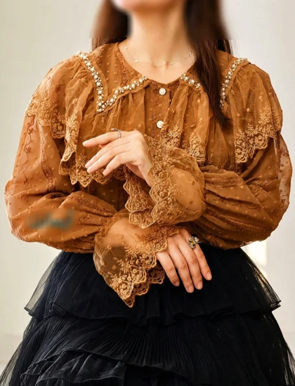 شومیز زنانه مجلسی وارداتی