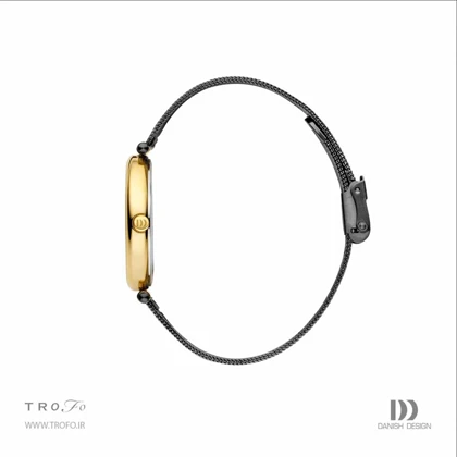 ساعت مچی عقربه ای زنانه دنیش دیزاین (Danish design) مدل IV70Q1269 Rosalyn Grey Gold Mesh