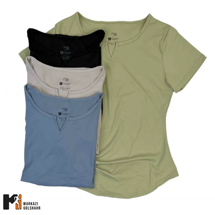 تیشرت زنانه پارچه اسپان کد 043