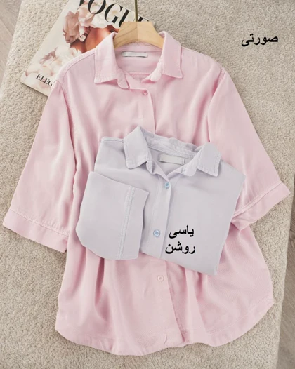 شومیز سیلک رونیا کد 29285