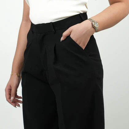 شلوار پارچه ای بگ زنانه کد 206