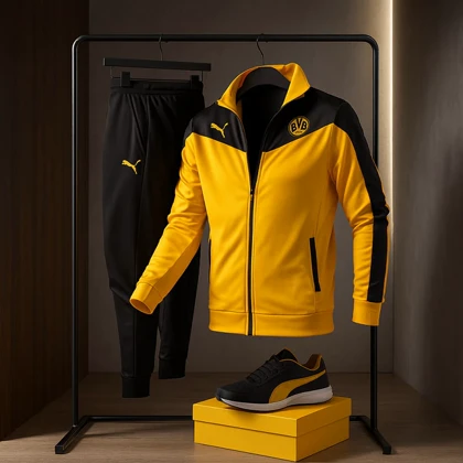 ست سویشرت شلوار دورتموند مردانه مدل BVB09 ویژه