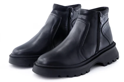 کفش نیم بوت زنانه زیپ‌دار والری مدل 0136_Boots