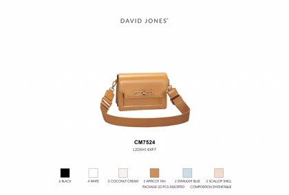 کیف دوشی زنانه دیوید جونز مدل David Jones CM7524