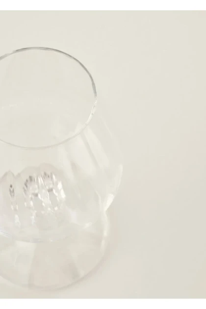 لیوان آب کنار قهوه Bella Maison مدل Columba Kristal شیشه کریستالی - طبیعی