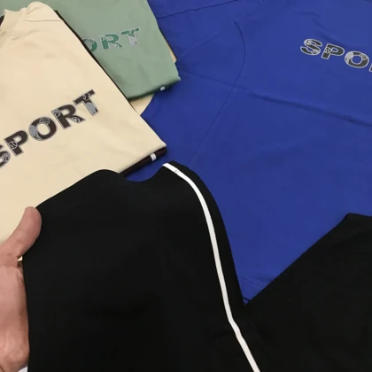 ست تیشرت شلوار پسرانه sport سایز 60 تا 70