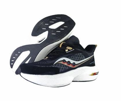 کفش اسپرت مردانه برند ساکونیSaucony مدل اورلایف زیره کربن مشکی کد 175