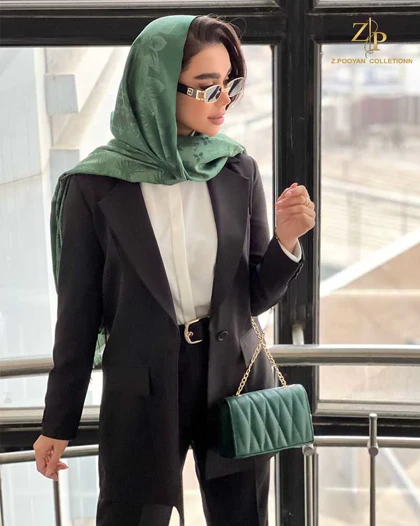کت و شلوار زنانه کرپ اسپرت آویژه