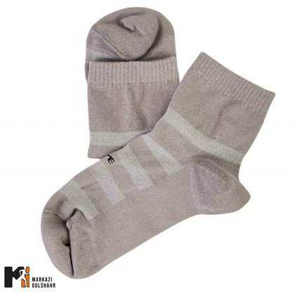 جوراب نیم ساق مردانه ملانژ کد 404