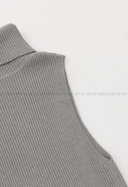 تاپ یقه اسکی بافت کد1004322