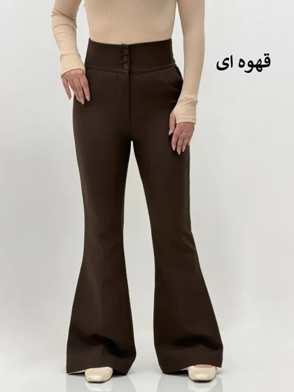 1460- شلوار باربی دمپا کمرگن