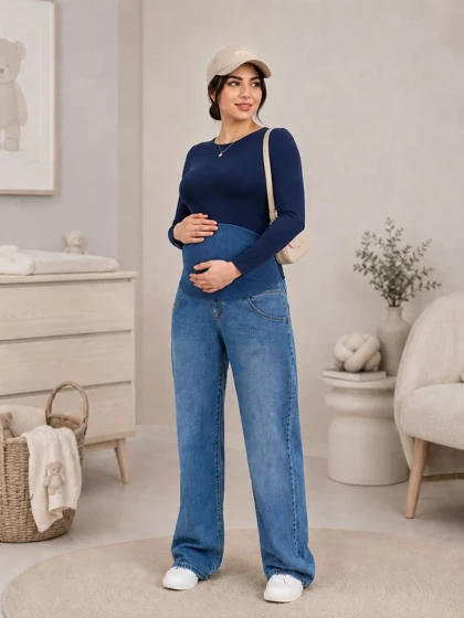 شلوار جین بگ کاغذی