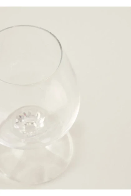 لیوان آب کنار قهوه Bella Maison مدل Shape Kristal - طبیعی
