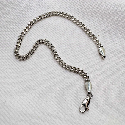 دستبند ژوپینگ طرح کارتیه (کوبان) نقره‌ای | آبکاری رادیوم و رنگ ثابت