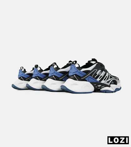 کفش کتانی مردانه و زنانه سفید مشکی آبی ADIDAS performance x9000l4 مدل 7355