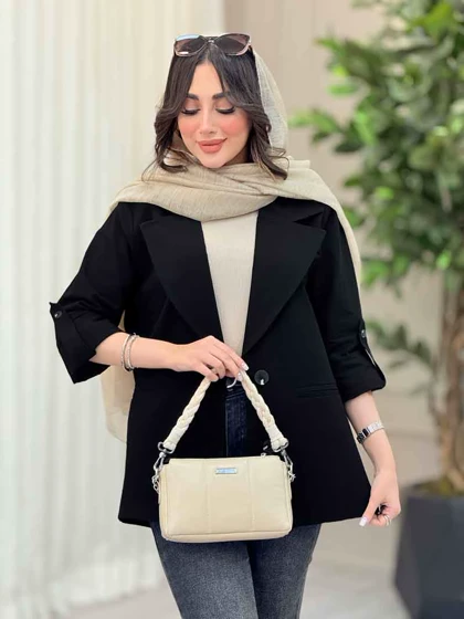 مانتو دو دکمه رامیا
