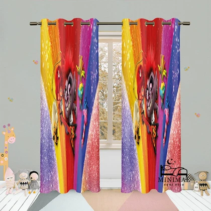 پرده کودک طرح کارتونی مدل W5095