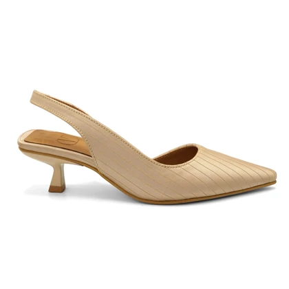 کفش مجلسی زنانه پاشنه‌دار 3 سانت مدل sandal valentino - 0097