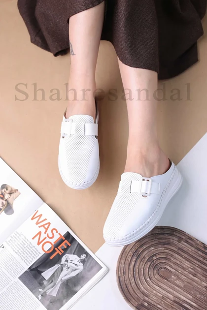 کفش صندل جلو بسته زنانه کد 915