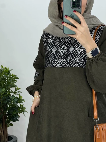 پیراهن مانتویی آوان 11