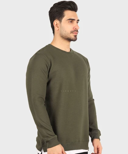 تیشرت آستین بلند مردانه دولایه 5632