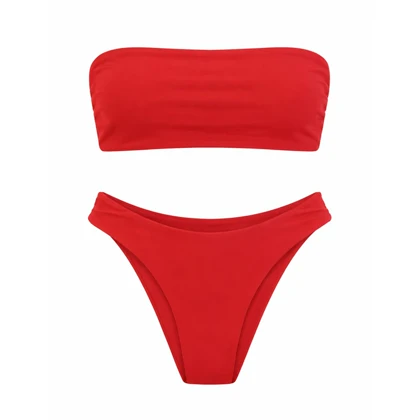 ست بیکینی زنانه مدل Flaming Petal-5C0354 قرمز