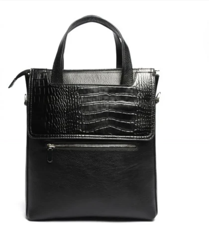 کیف اداری چرم طبیعی مینی سپهر