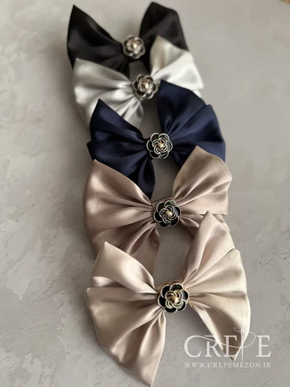 گیره پاپیون رز