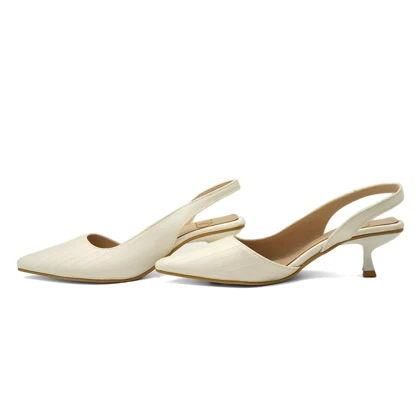 کفش مجلسی زنانه پاشنه‌دار 3 سانت مدل sandal valentino - 0097