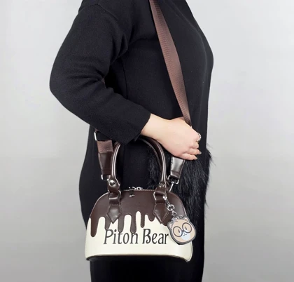 کیف زنانه دستی دوشی پیتون (Piton) کد 1343