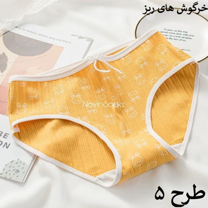شورت خرگوش زرد 104604(سایز 36 تا 40)