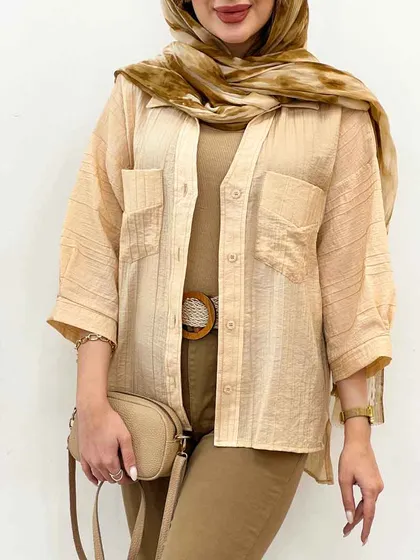 شومیز دو جیب دیما