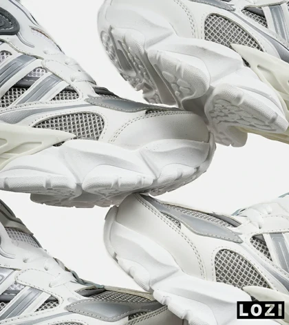کفش کتانی مردانه و زنانه طوسی سفید ADIDAS performance x9000l4