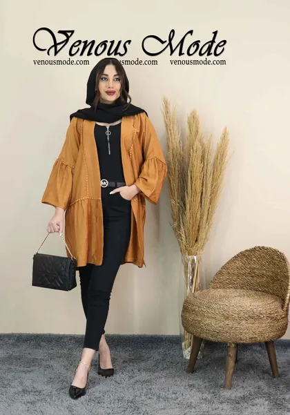 مانتو عروسکی آستین شیپوری