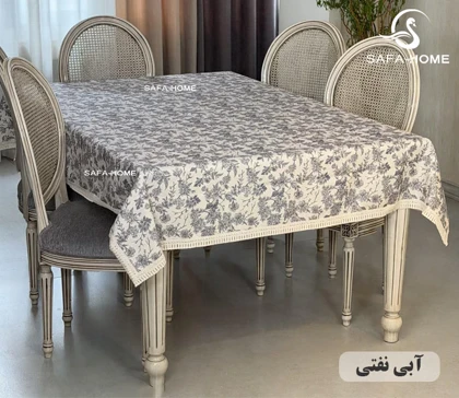رومیزی ناهارخوری هشت نفره طرح دیور