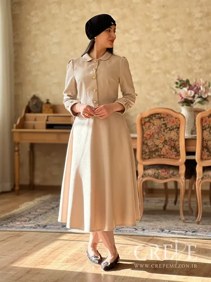 کت دامن کتان لمه شیرین
