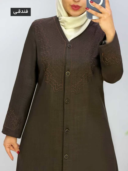 مانتو گلدوزی پورتو کد 458532
