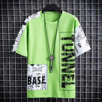 تیشرت آستین کوتاه گنگ