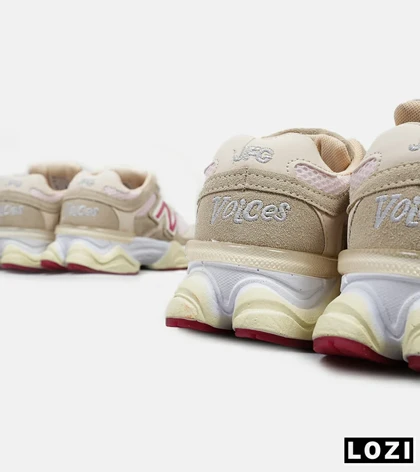 کفش کتانی زنانه قهوه ای کرم NEW BALANCE 9060